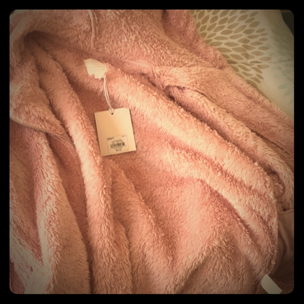 Fuzzy jacket
